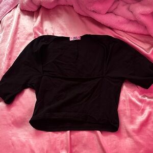 Ardene Black Crop Top